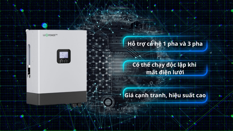 Luxpower - Thương hiệu inverter lưu trữ được ưa chuộng tại Việt Nam